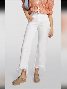 $265 Maje Conscious Straight Leg Premium Jeans denim New w flaw Size 34